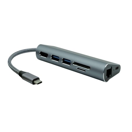 "ProXtend USB-C 7in1 MultiHub | Enhance Connectivity & Productivity – USBC-MULTI7-001"